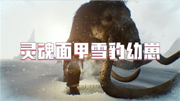 灵魂面甲雪豹幼崽
