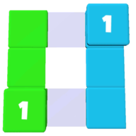 块状方块填充拼图挑战(ColorRollBlockFillPuzzles)_logo